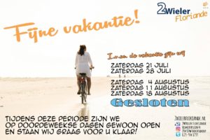 Zomervakantie 2018
