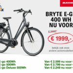 Ebike aanbieding