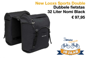 New Looxs Sports dubbele-fietstas