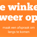 De winkel is weer open
